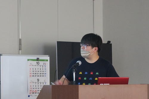 M.S candidate Shota Moritaka