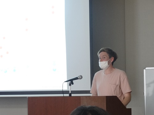 Ph.D candidate Donovan Andersen