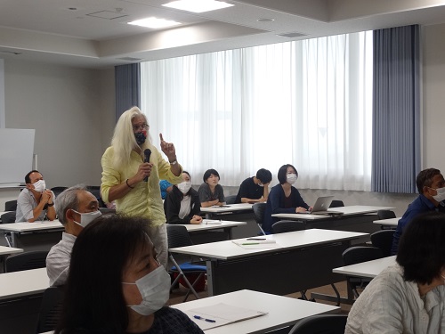 At the seminar