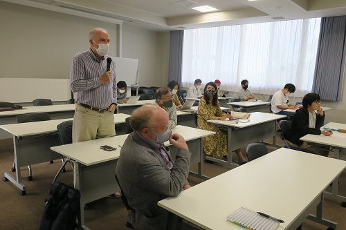 At the seminar