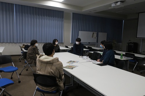 大学院生との座談会