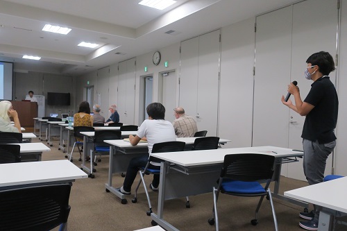 At the seminar