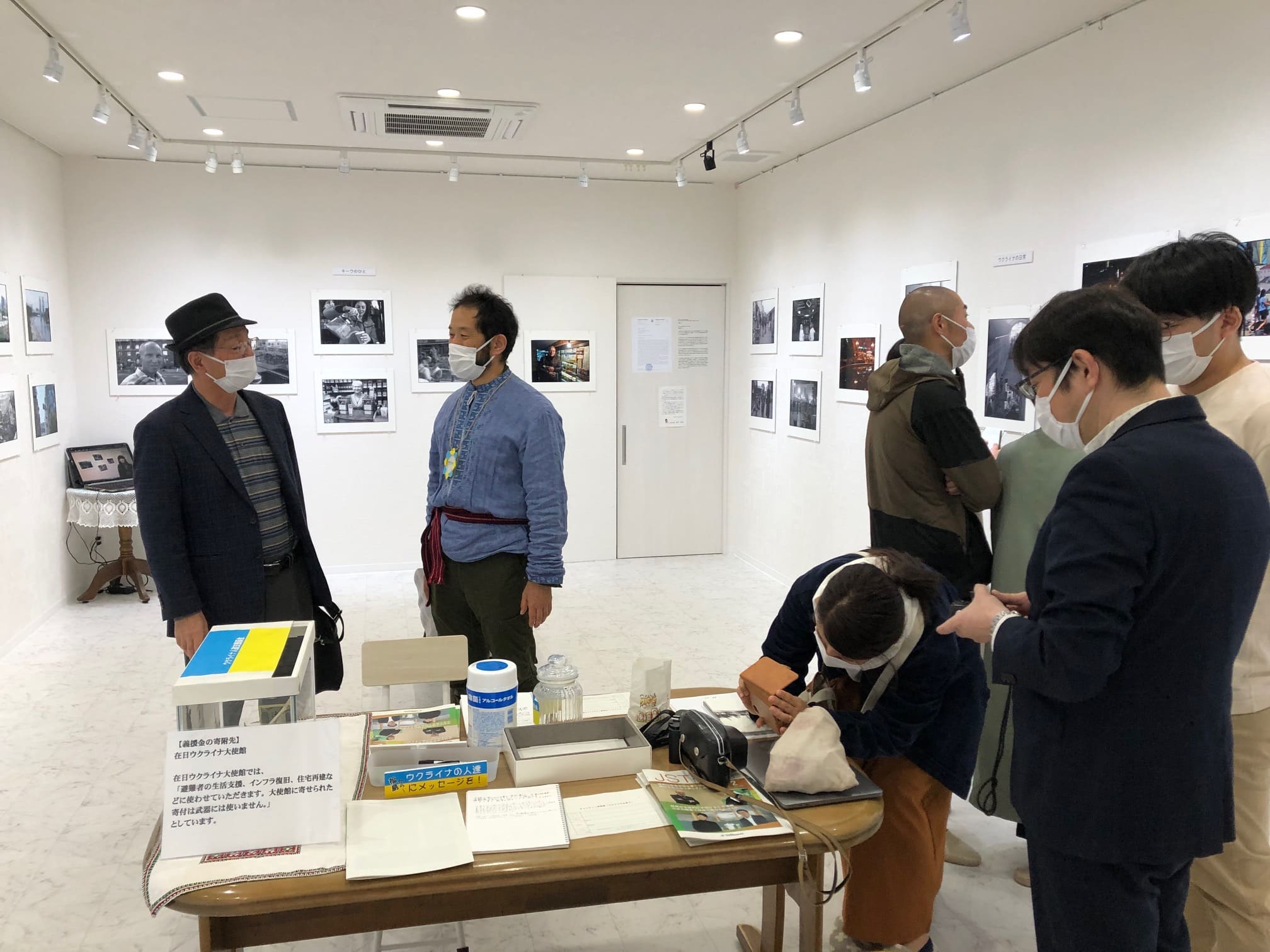写真展@ヒロヤギャラリーの様子