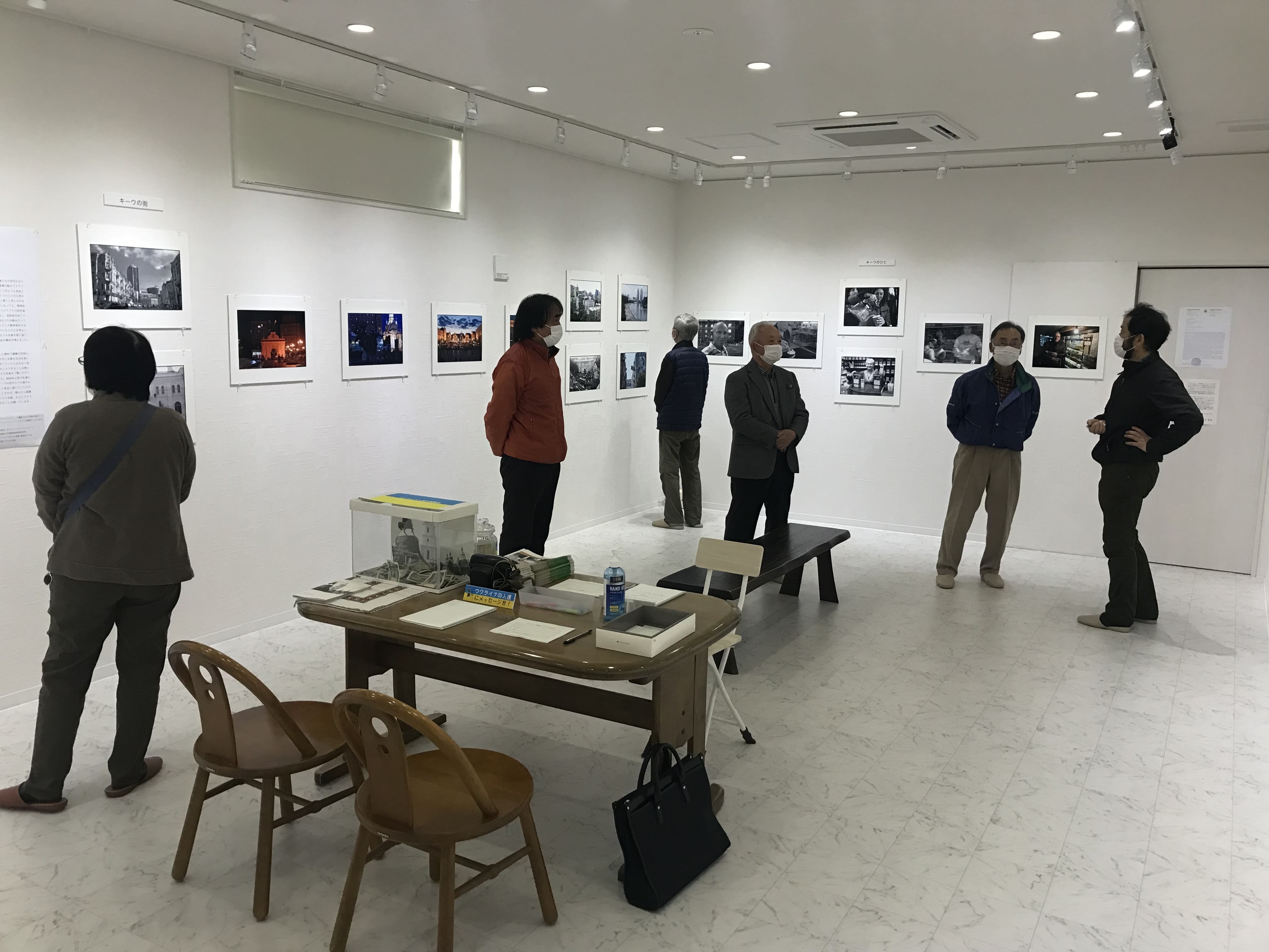写真展@ヒロヤギャラリーの様子