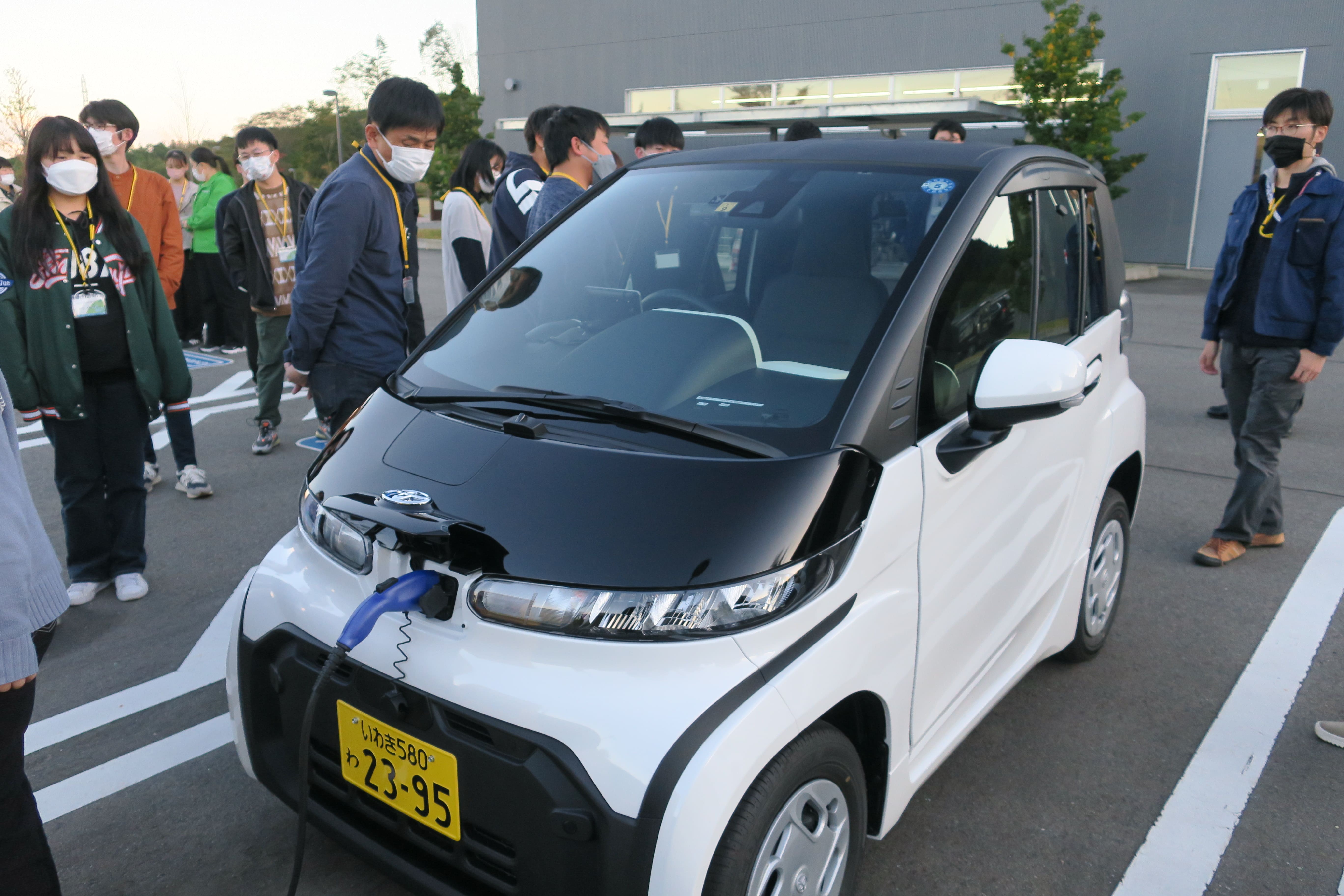 Visited Okuma Town, which aims to become a 「zero-carbon town」